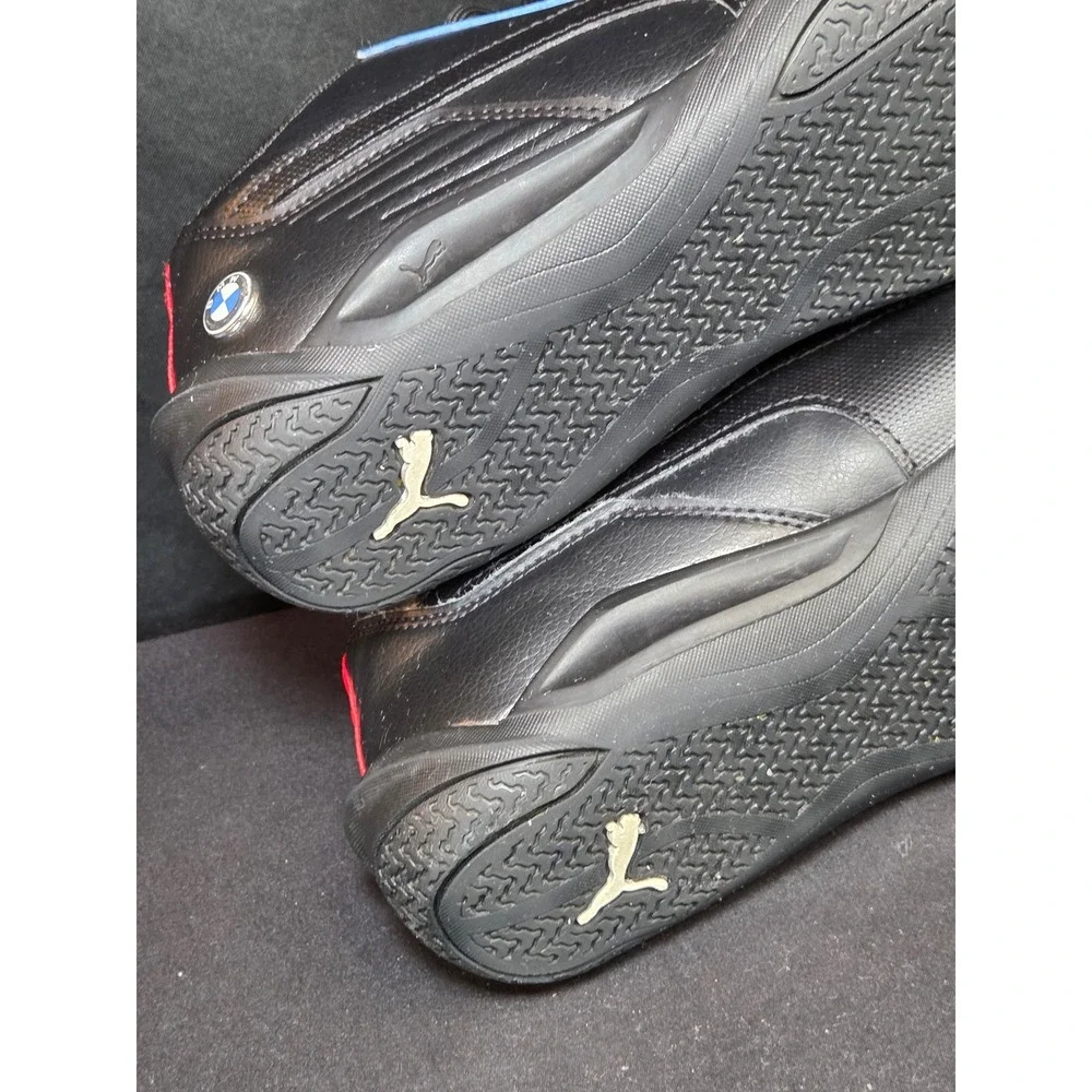 Puma BMW M1 Motorsport Drift Car Decal‎ Kids Black Sneakers Size Youth 4C